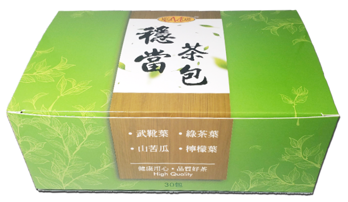 美天健 穩當茶包 (3公克Χ30入/盒)