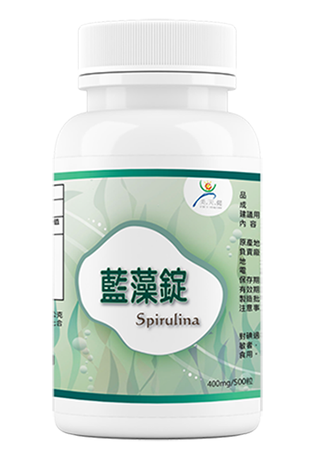 美天健 藍藻錠(螺旋藻) (500錠/瓶)