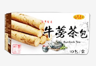 美天健 牛蒡茶包 (5公克X10入/盒)