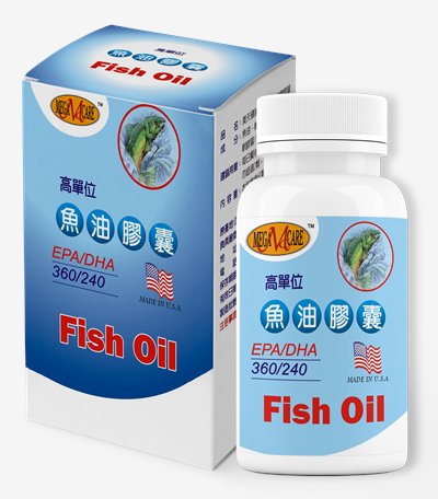 美天健 高單位深海魚油軟膠囊 (60粒/瓶)