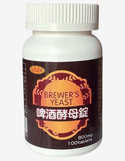 美天健 啤酒酵母錠 (100錠/瓶)